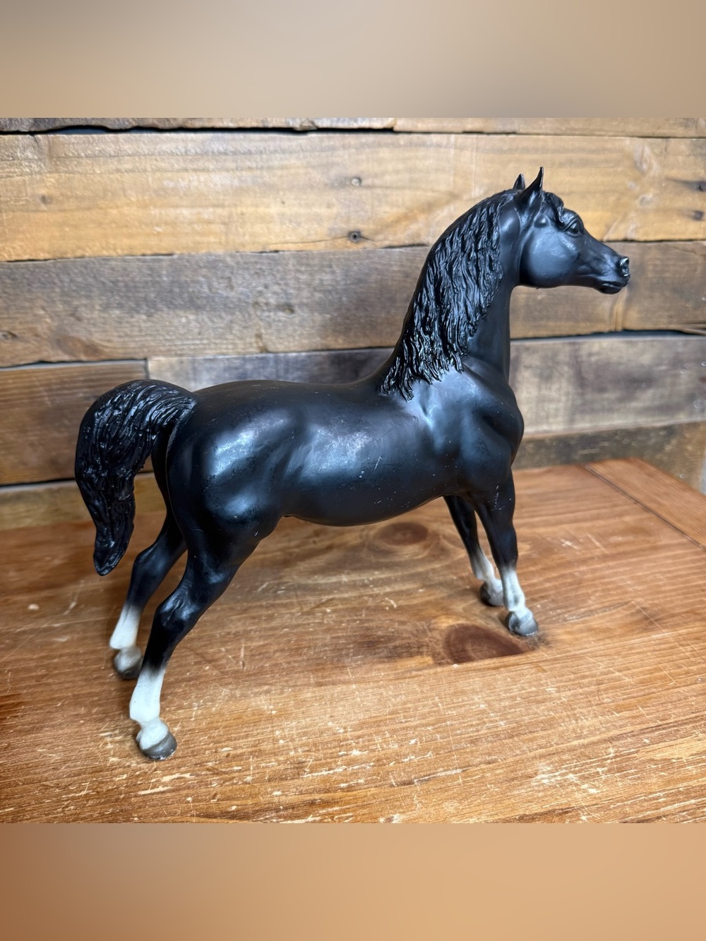 Breyer Horse #48 Traditional Morgan Black Diamond Star 1965-87 Vintage